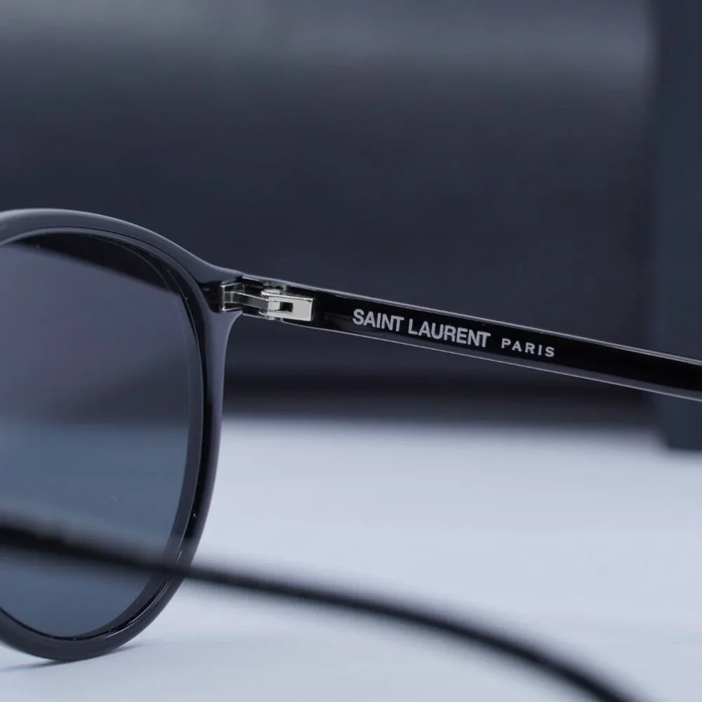 🕶️ New Saint Laurent SL667 001 Sunglasses - Black Frame, Black Lenses